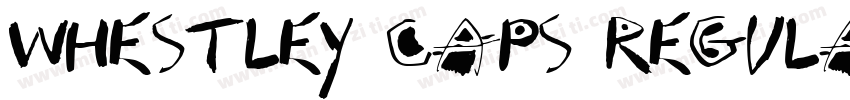 Whestley caps Regula字体转换
